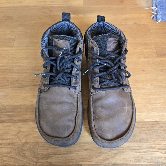 Lems Boulder Boot Mid Leather Shoes In Umber M 8 / W 9.5 - Picture 5 of 16